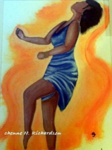 Danceacrylicsoncanvas